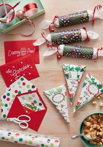 Sweet and festive Christmas gift wrapper