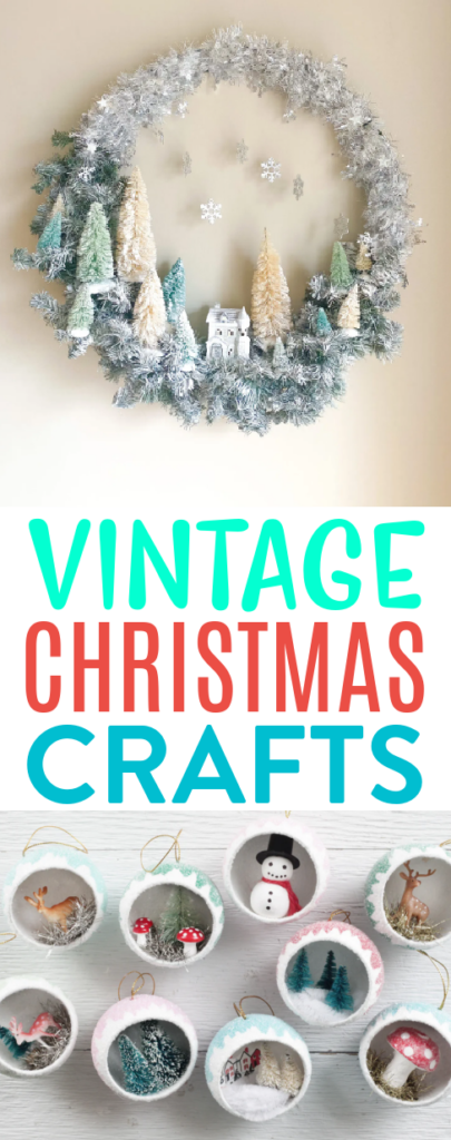 Vintage Christmas Crafts roundups