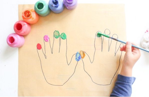 Wipeable Painting Nails fun, creativity-sparking activity for kids