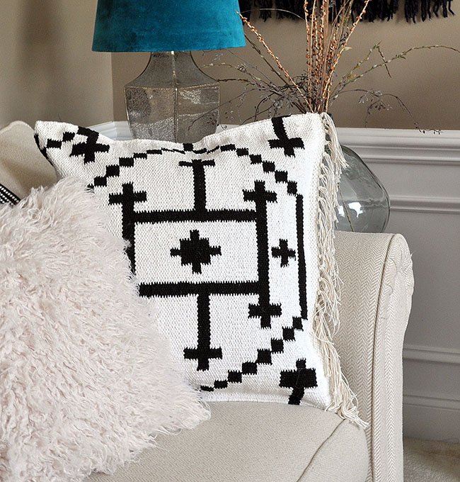 Kilim Throw Pillow Covers from a Rug
